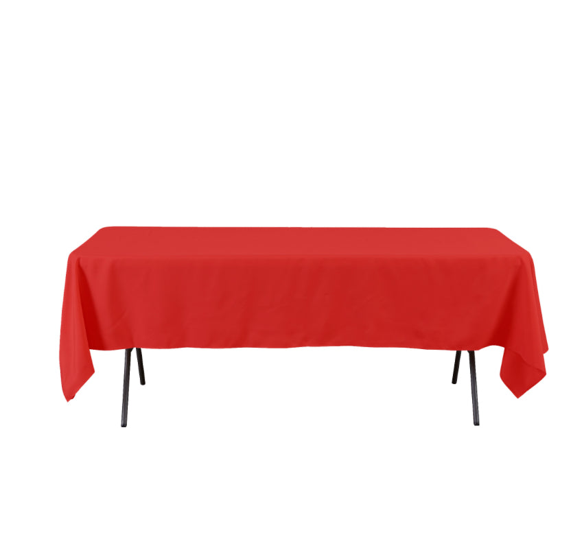 RECTANGLE POLYESTER TABLE COVER’S 60" X 102”