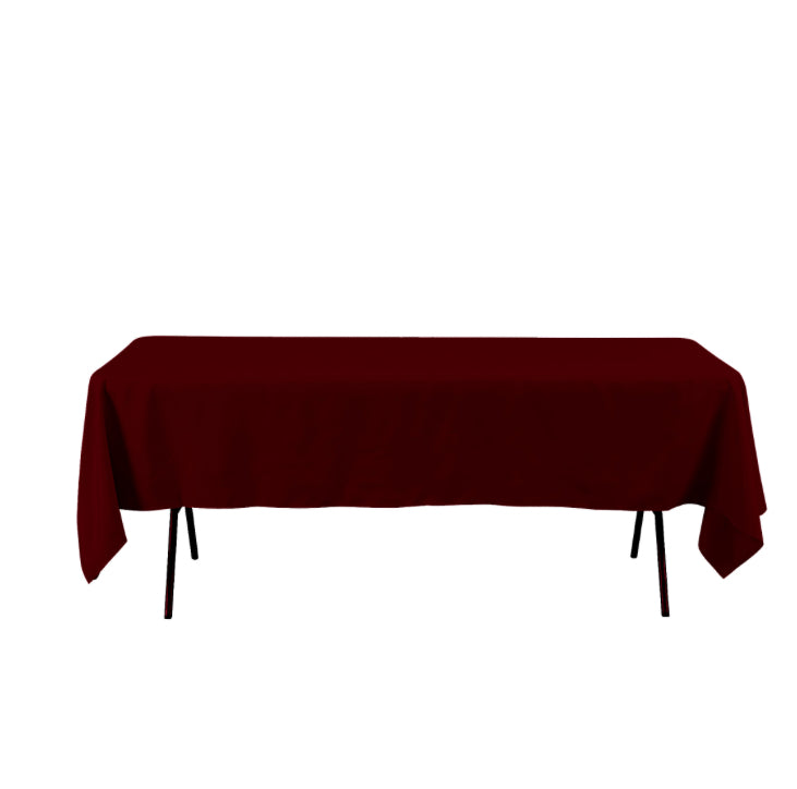 RECTANGLE POLYESTER TABLE COVER’S 60" X 102”