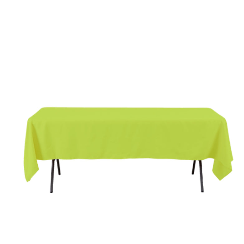 RECTANGLE POLYESTER TABLE COVER’S 60" X 102”
