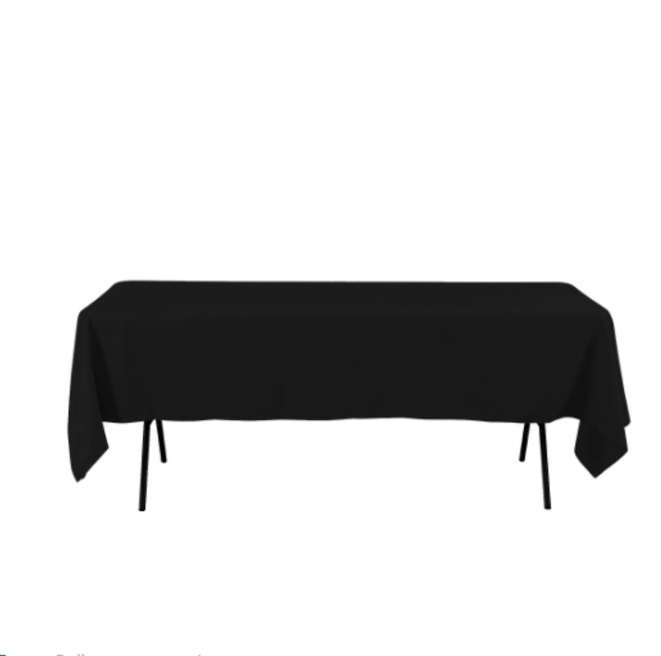RECTANGLE POLYESTER TABLE COVER’S 60" X 102”