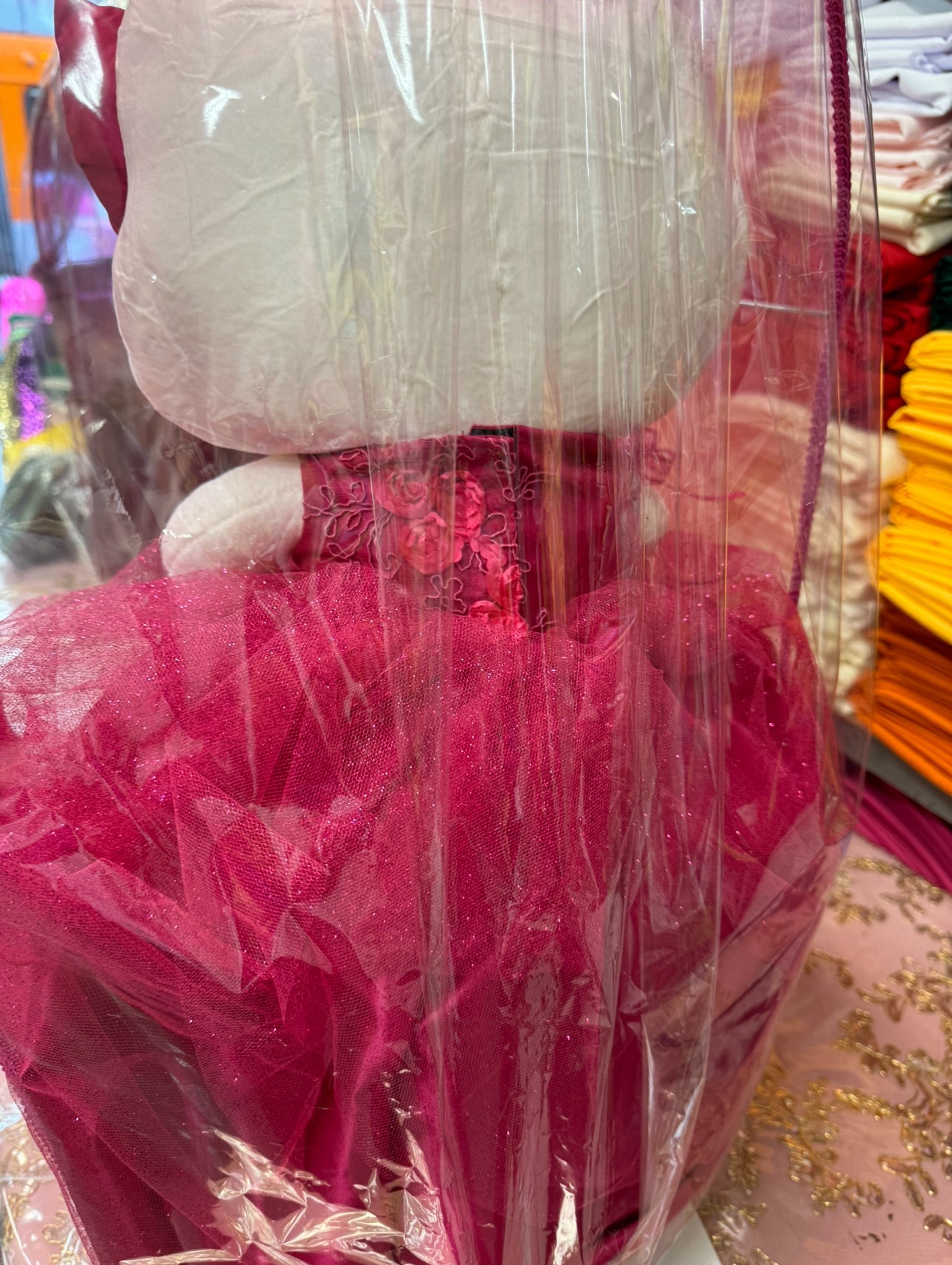 Hello Kitty Quinceañera Doll (Fuchsia)