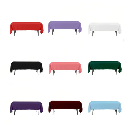 RECTANGLE POLYESTER TABLE COVER’S 60" X 102”